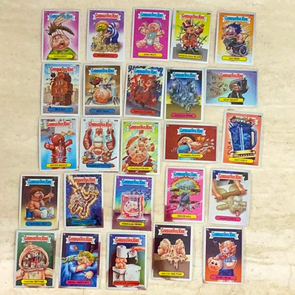 Topps Garbage Pail Kids 2022 Chrome Series 5 GPK Trading Cards Lot Of 25 Card